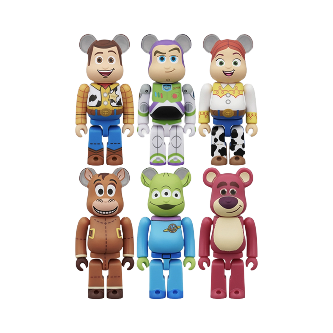 킨키로봇 랜덤 베어브릭 디즈니 토이스토리 3pcs Set (2603005)(KINKIROBOT Bearbrick Chase Disney Toy Story 3Set)