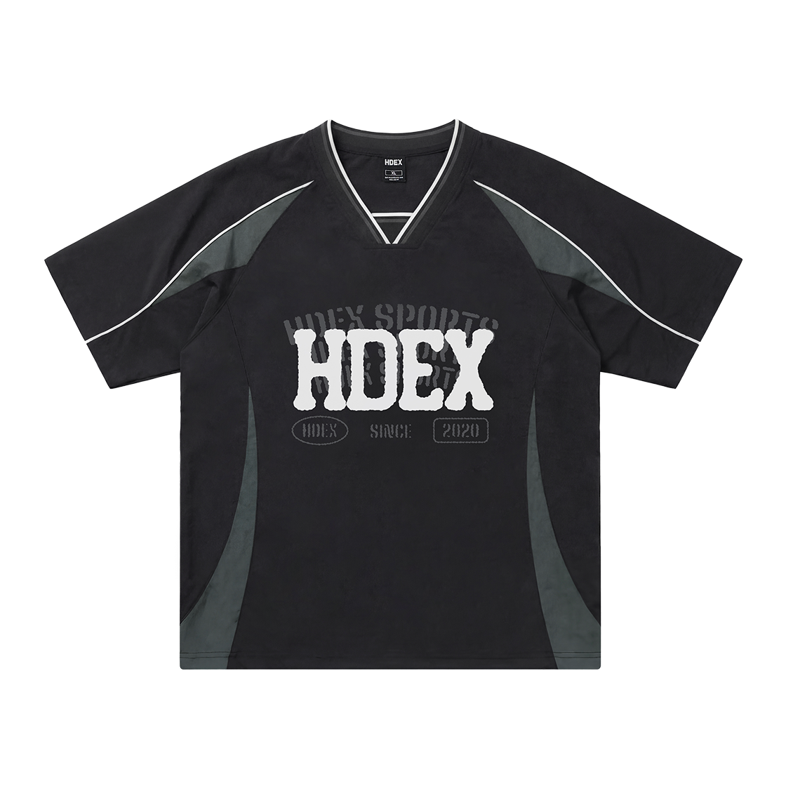 에이치덱스 리버스 더블 레이어 하프 저지 숏 슬리브 블랙(HDEX Reverse Double Layer Half Jersey Short Sleeve Black)