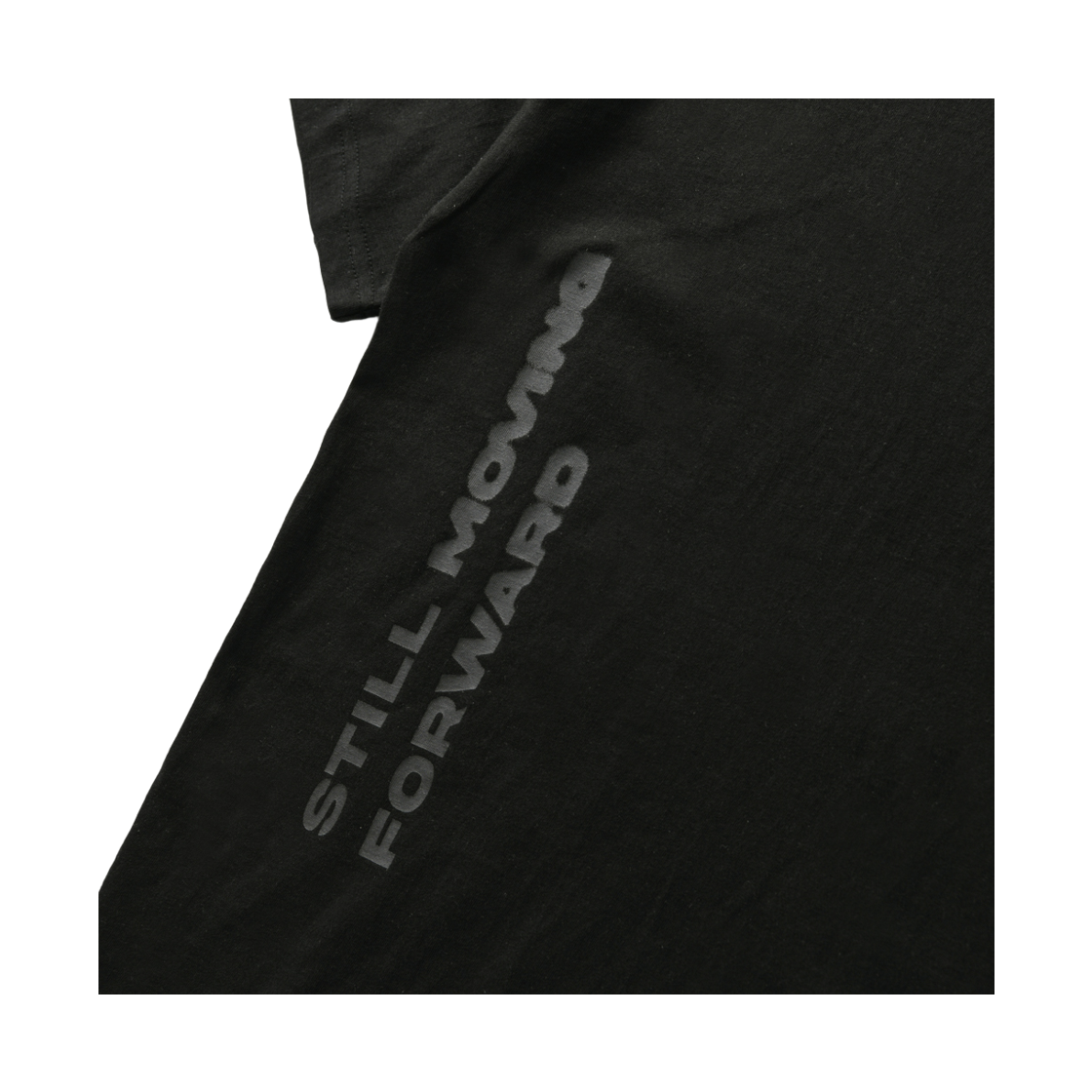 아모우 모션 하프 티셔츠 블랙(AMOU Motion Half T-Shirts Black) - 2