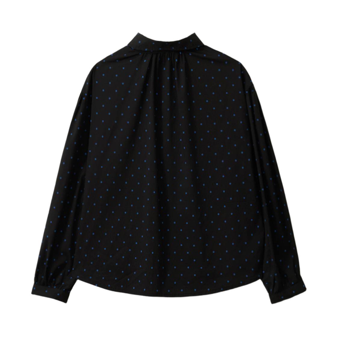 뮈르뮈르 콜마르 소매셔링 도트 블라우스(Murmure Colmar Sleeve Shirring Dot Blouse) - 2