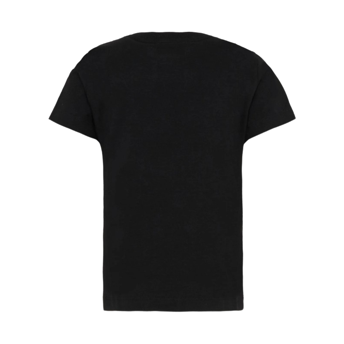 (키즈) 모스키노 로고 프린트 티셔츠 블랙((Kids) Moschino Logo Print T-Shirt Black) - 2