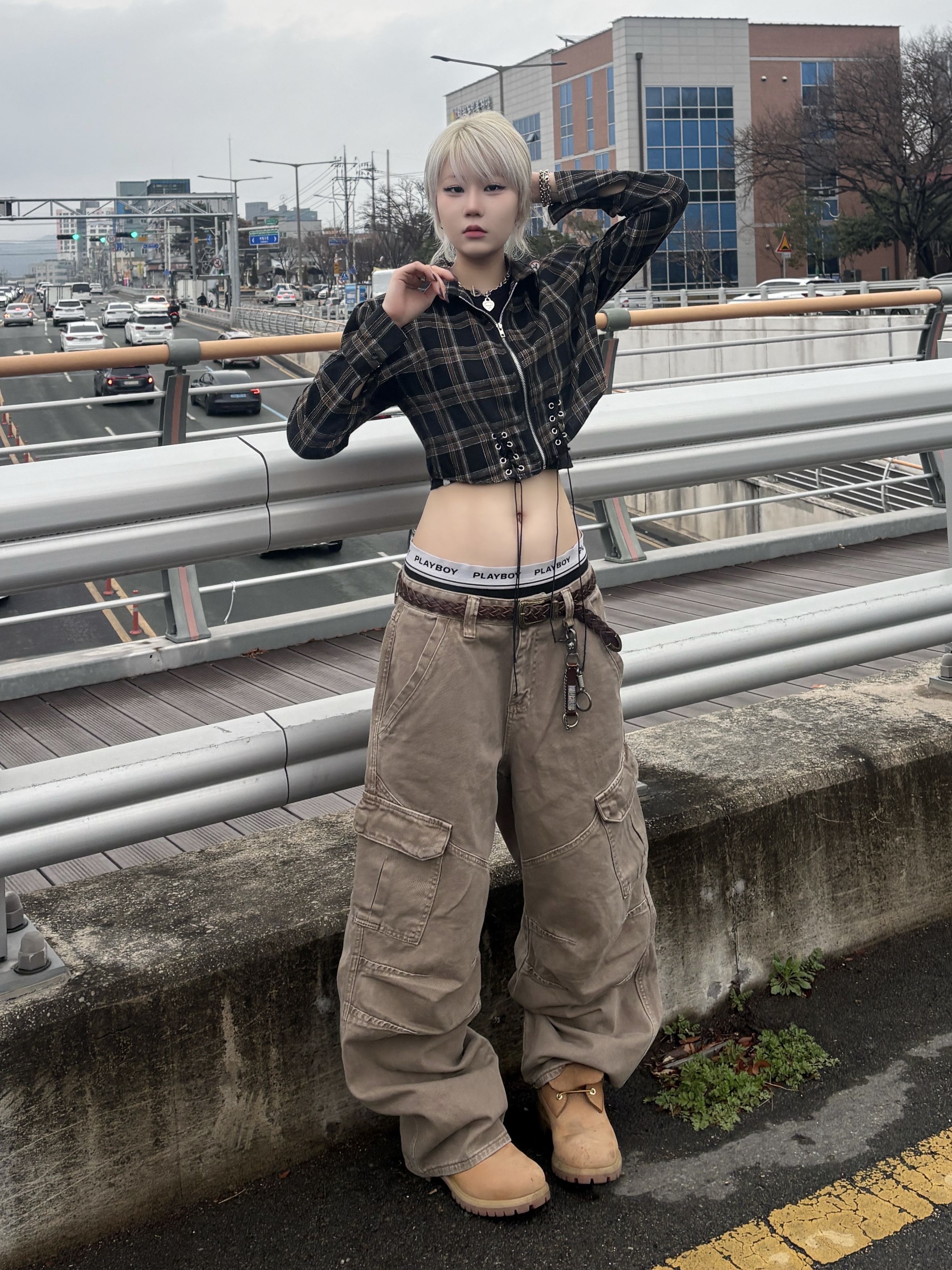 Timberland Premium 6 inch Waterproof Boot Wheat Nubuck - Wide 착용 스타일 - 3