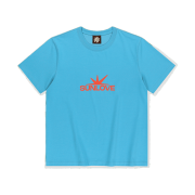 [더블적립] SUNLOVE Daybreak Logo Tee Blue