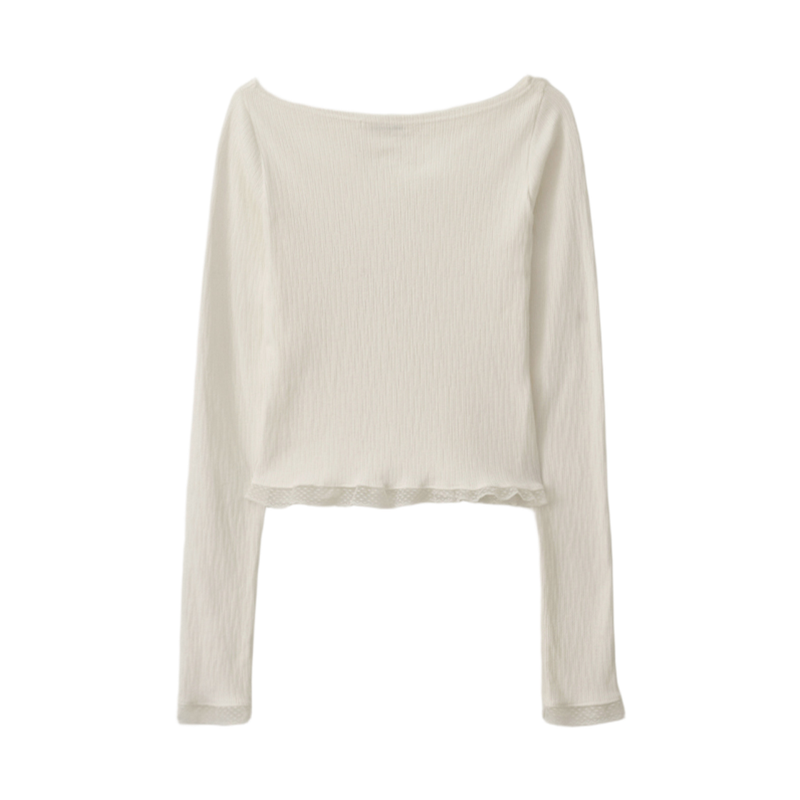 뮈르뮈르 밀러 보트 레이스 긴팔 티 아이보리(Murmure Miller Boat Race Long Sleeve T-shrit Ivory) - 2
