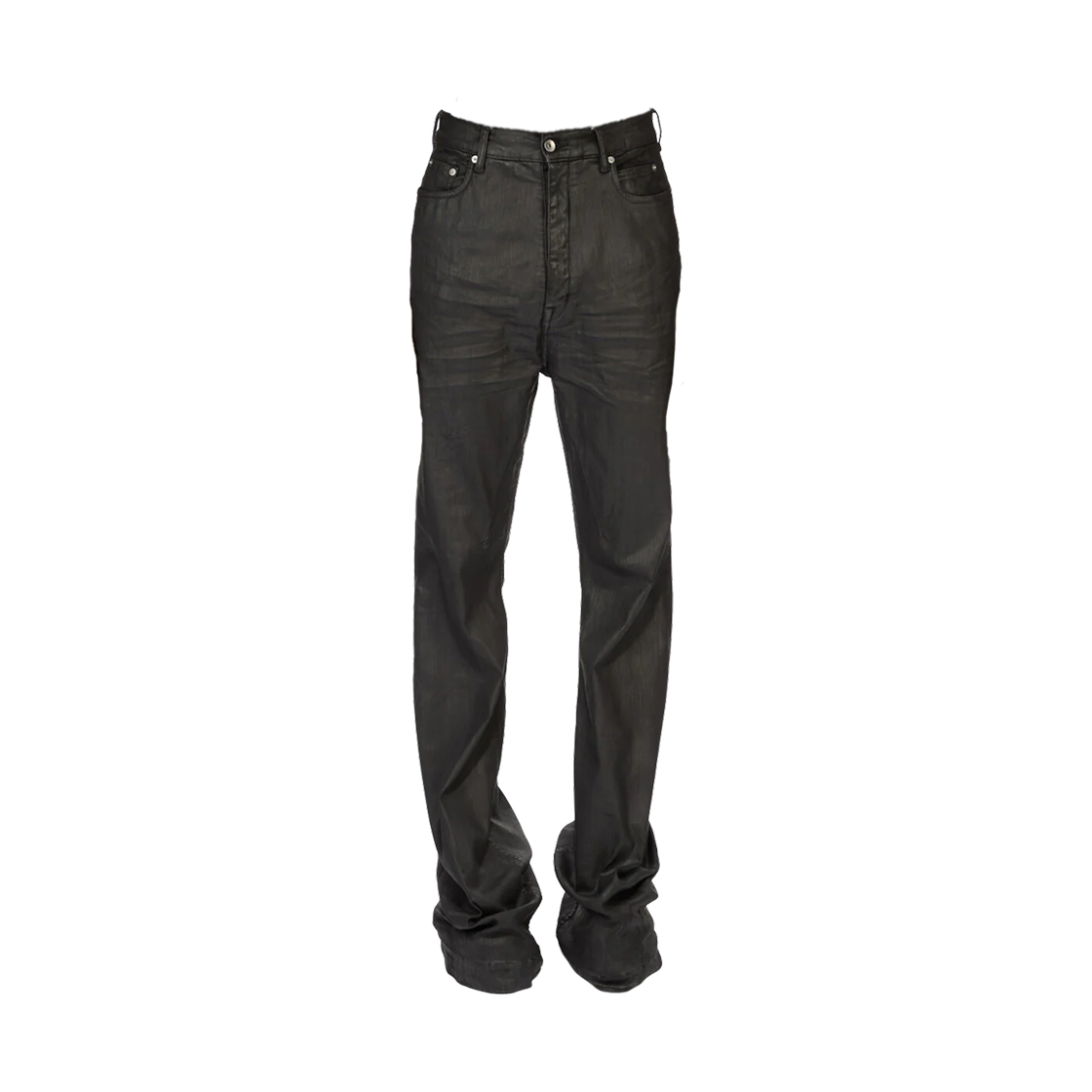 DU01F4365-SDBK-09 Rick Owens Bolan Bootcut Jeans Black