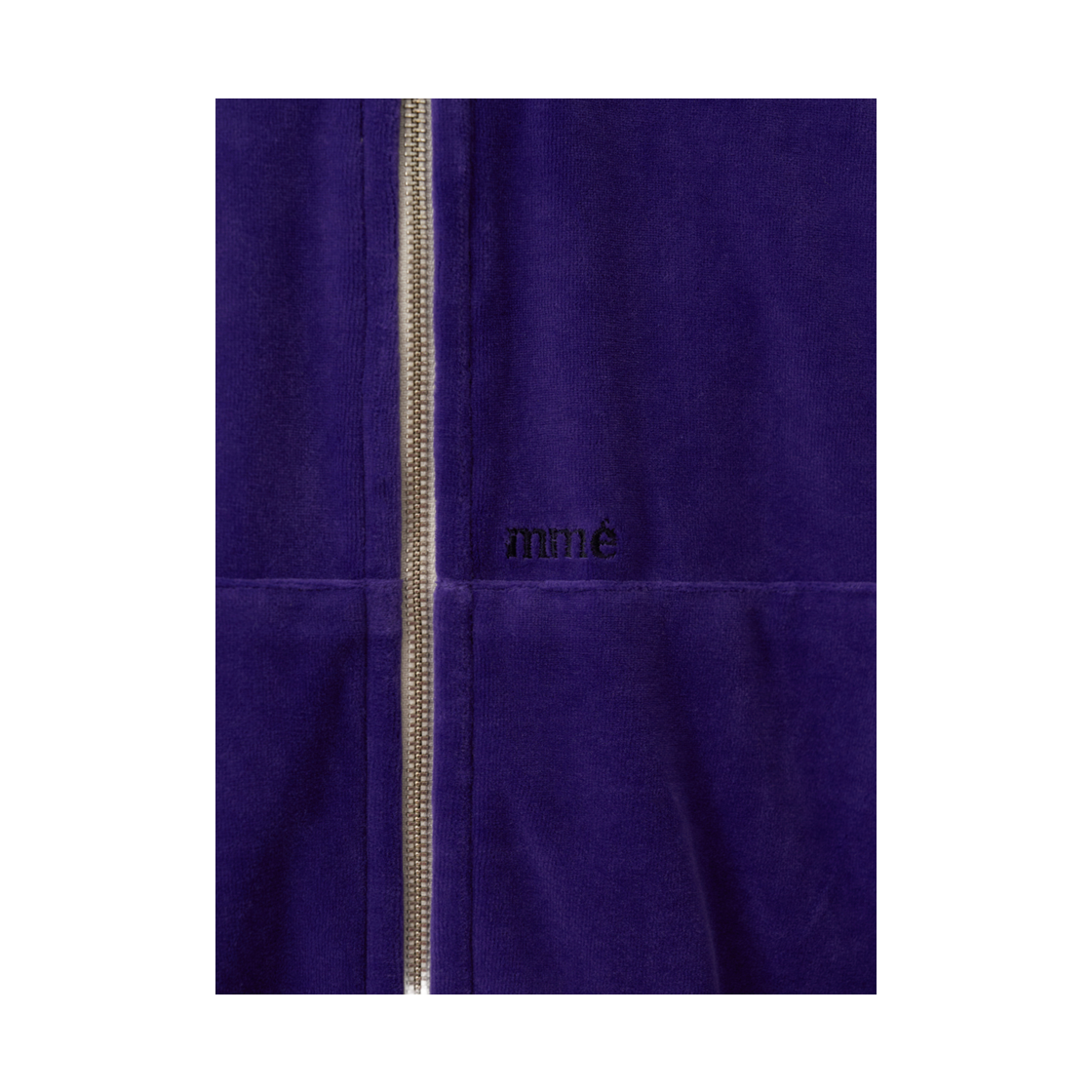 뮈르뮈르 에덴 벨로아 집업 후디 퍼플(Murmure Eden Velour Zip-up Hoodie Purple) - 5