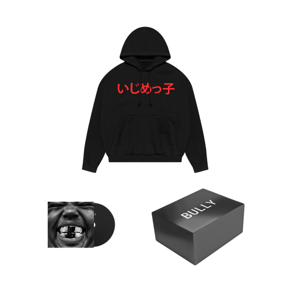 이지 불리 JP HD-01 박스 블랙 레드(Yeezy Bully JP HD-01 Box Black Red) - 1