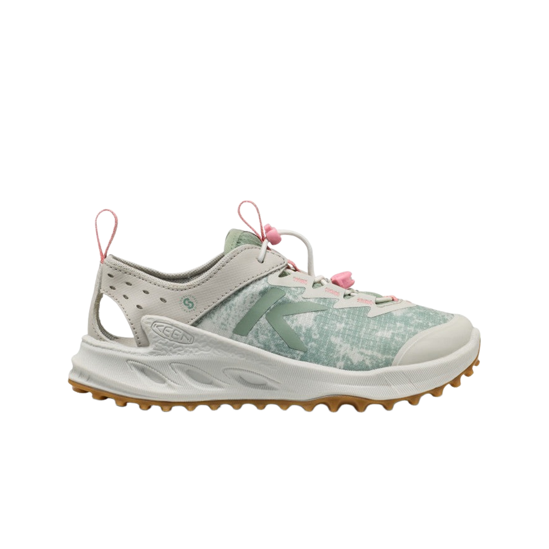 1031986 (Kids) Keen Zionic ADV Sandal Vapor Orchid Smoke
