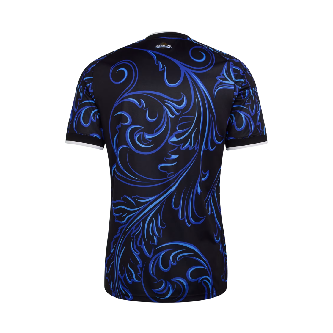 아디다스 아르헨티나 2026 어웨이 저지 블랙 루시드 블루 - KR 사이즈 (논 마킹 버전)(Adidas Argentina 2026 Away Jersey Black Lucid Blue - KR Sizing (Non Marking Ver.)) - 2