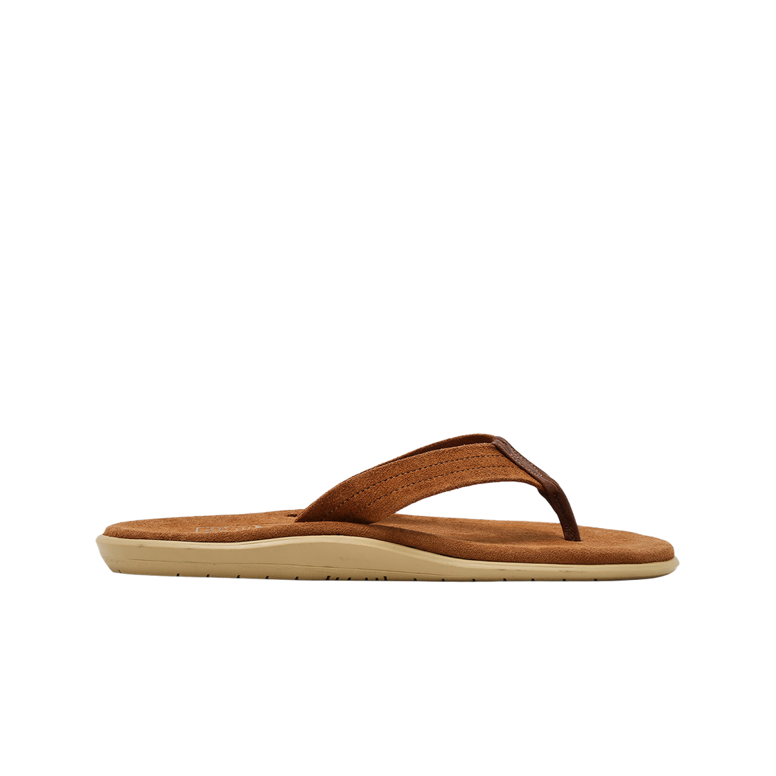 아일랜드 슬리퍼 남여공용 브라운 얼티밋 스웨이드 Y 슬라이드(Island Slipper Unisex Brown Ultimate Suede Y-Slide) - 1