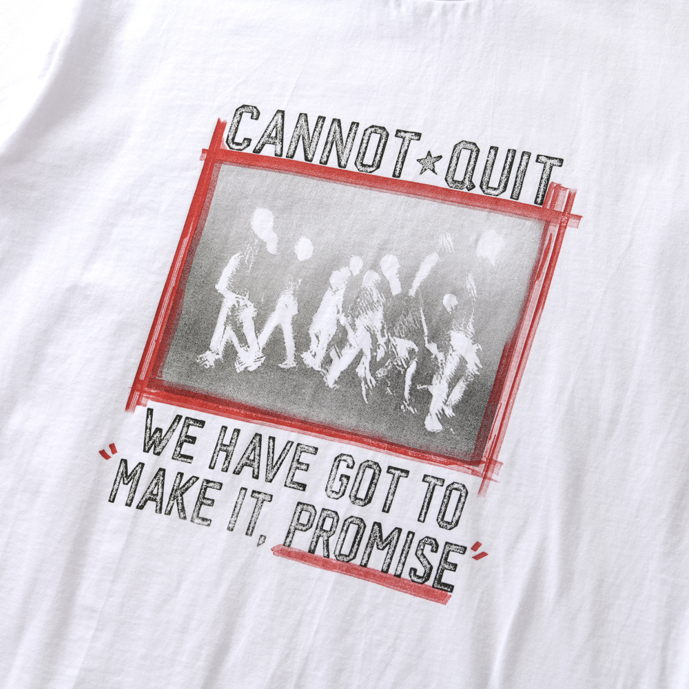 아모우 마킹 박스 하프 티셔츠 화이트(AMOU Marking Box Half T-Shirts White) - 3