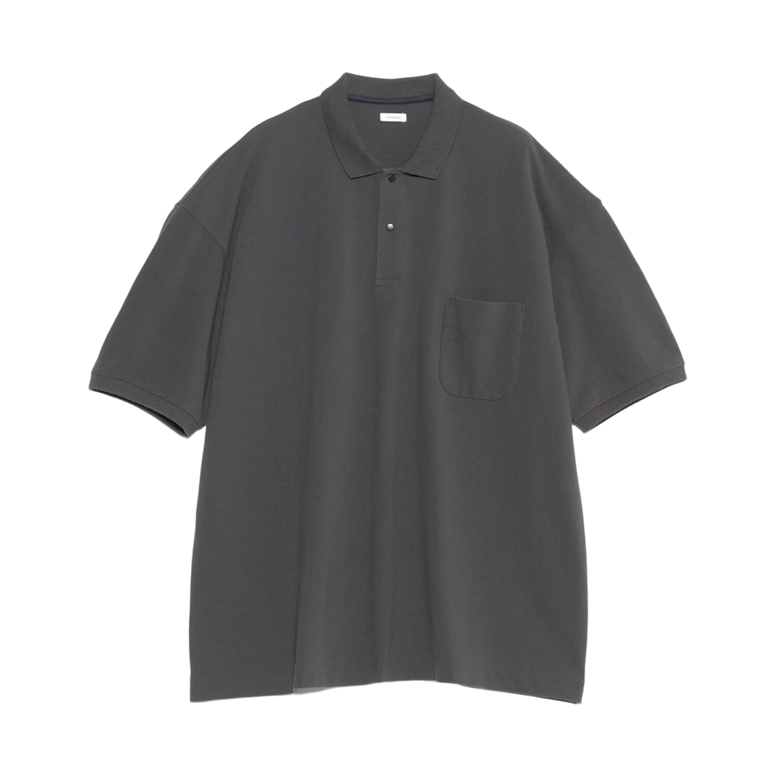S26SH089 Nanamica S/S Polo Shirt Charcoal