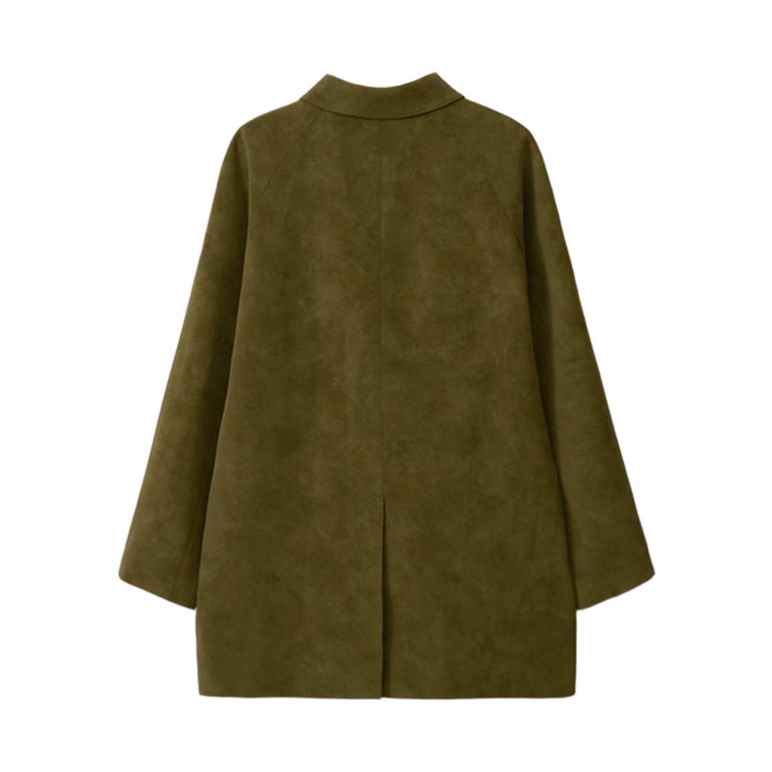 뮈르뮈르 덴버 스웨이드 하프 코트 올리브(Murmure Denver Suede Half Coat Olive) - 2
