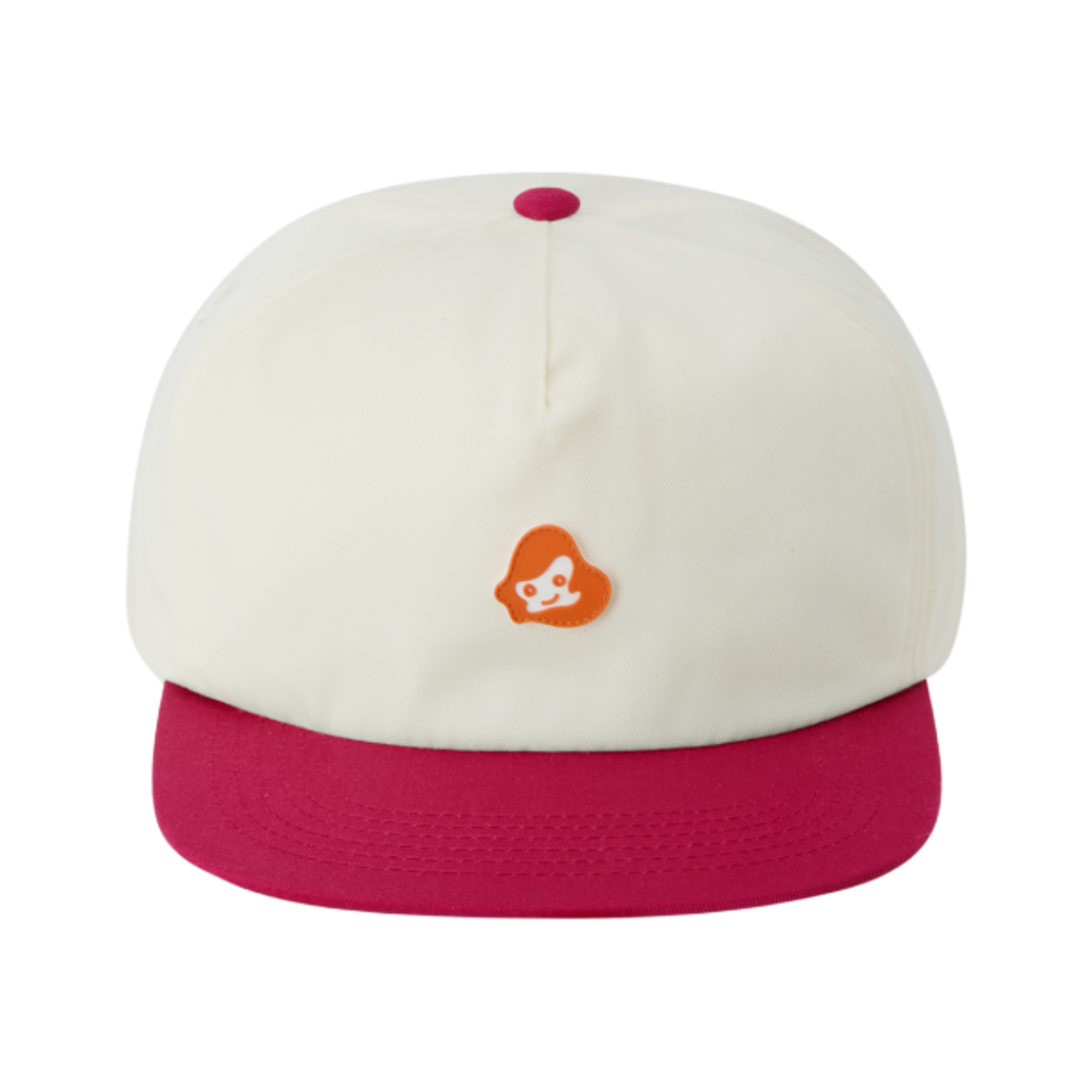LL25WACP001PK LLEGE Jubangwol Contrast Ball Cap Pink