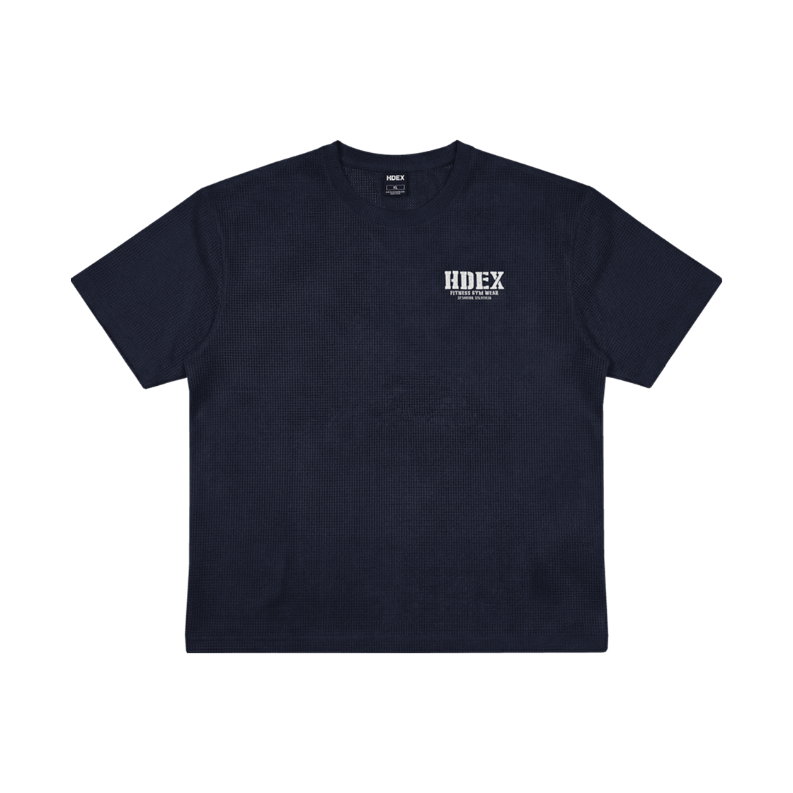 에이치덱스 코어 소로나 매쉬 숏 슬리브 네이비(HDEX Core Sorona Mesh Short Sleeve Navy)