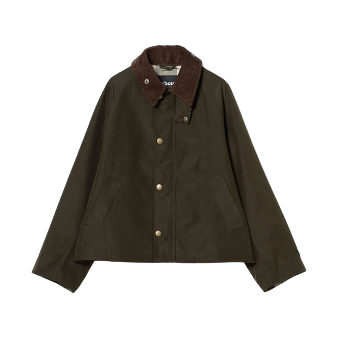 (W) 데미 럭스 빔즈 x 바버 트랜스포트 자켓 세이지((W) Demi-Luxe Beams x Barbour Transport Jacket Sage) - 1