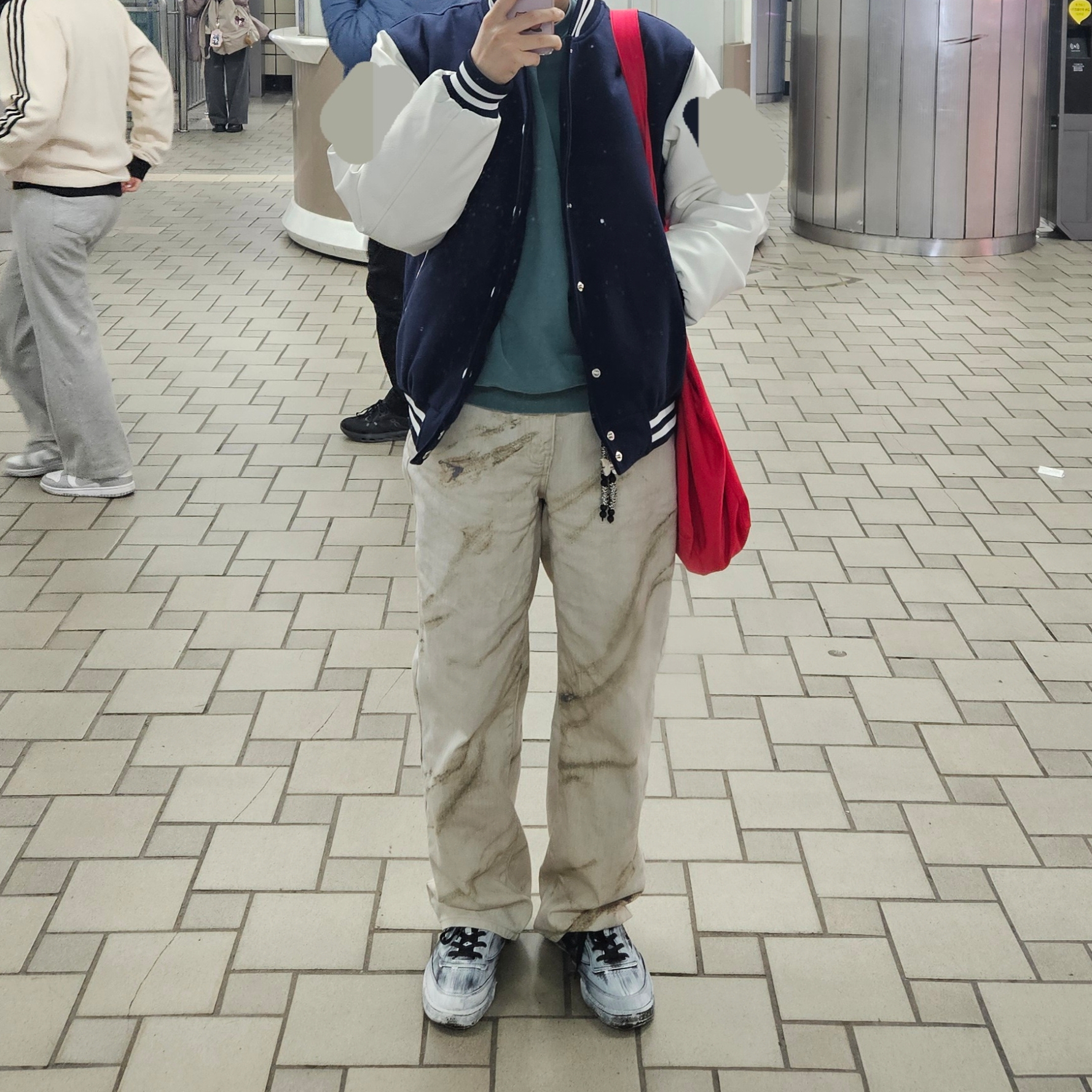 Reebok X NOT4NERD Club C 85 Veiled Black 착용 스타일