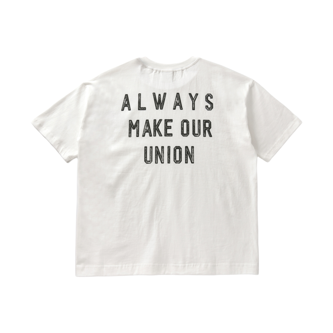 아모우 홀리데이 하프 티셔츠 화이트(AMOU Holiday Half T- Shirts White) - 3