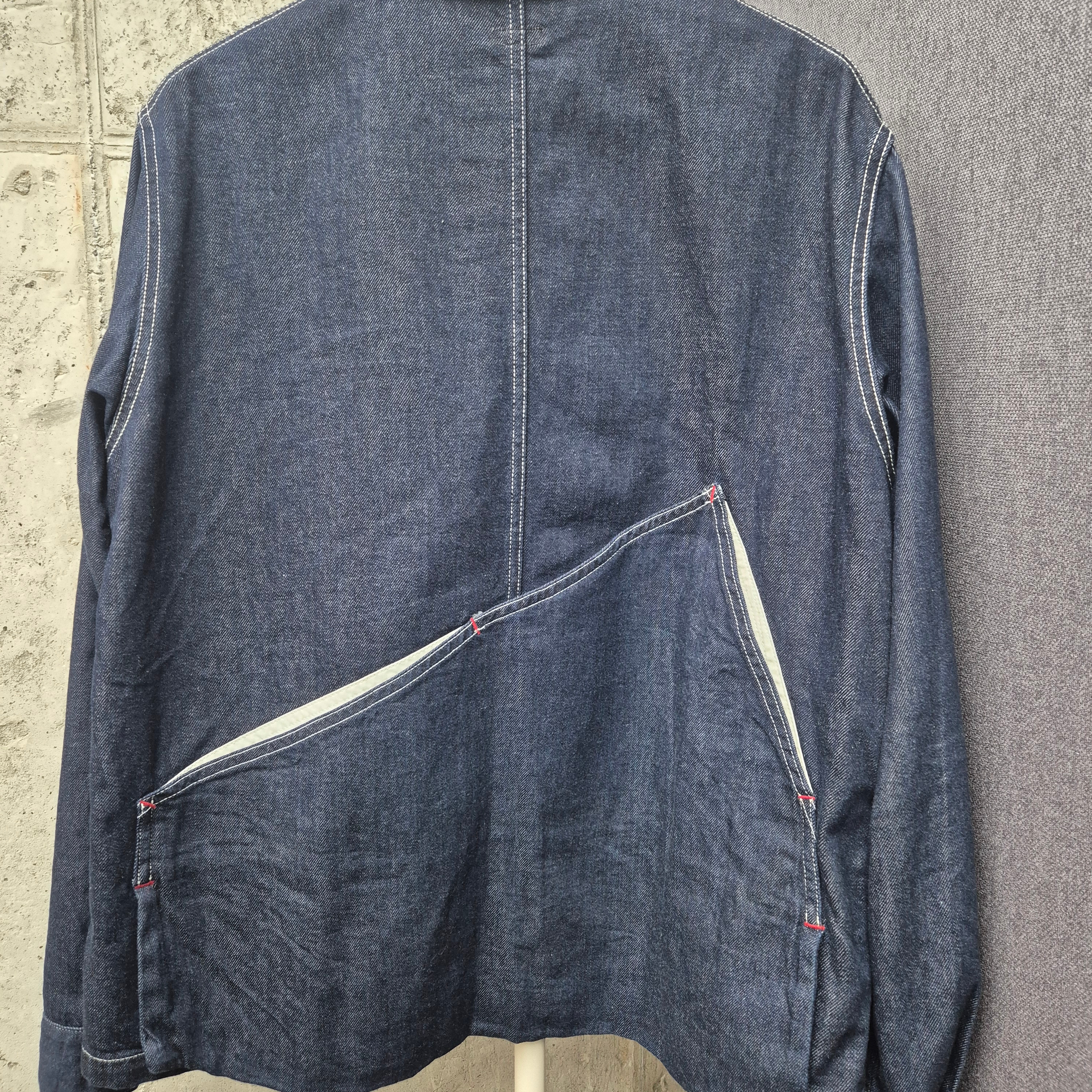 Kapital 11.5 oz. Denim & 8 oz. Denim Apple Man Coverall Indigo 착용 스타일 - 2