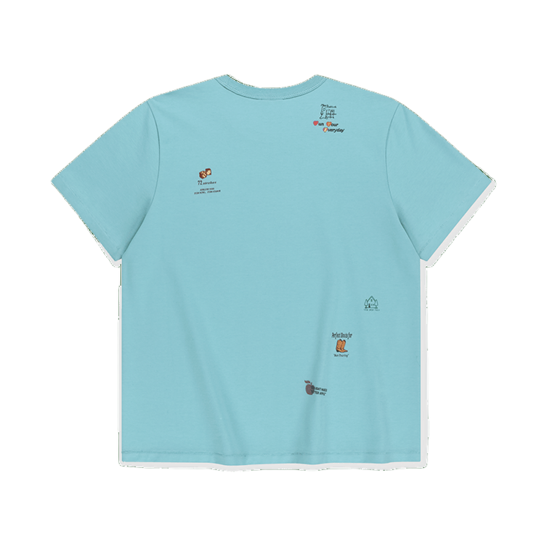 [트리플적립]썬러브 콜라주 티 라이트 블루([트리플적립]SUNLOVE Collage Tee Light Blue) - 2