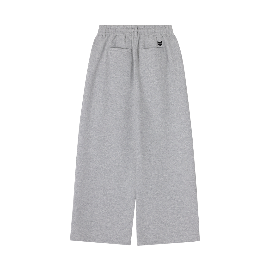 (W) 송지오 지제로 팬서 와이드 팬츠 멜란지 그레이((W) SONGZIO ZZERO Panther Wide Pants Melange Grey) - 2