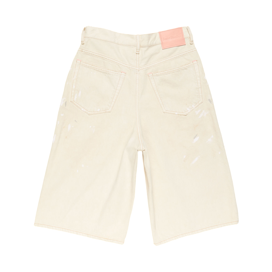 아크네 스튜디오 디스트레스드 데님 쇼츠 화이트(Acne Studios Distressed Denim Shorts White) - 2
