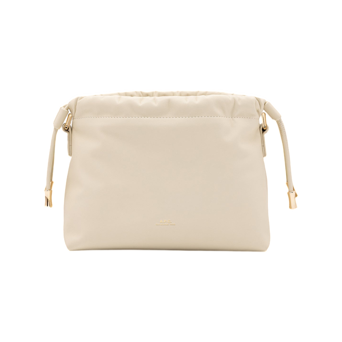PUAAT-F61582-AAD A.P.C. Ninon Mini Bag Ecru