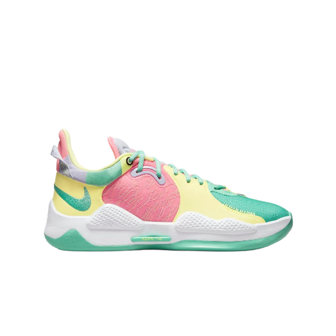 CW3143-301 Nike PG 5 Daughters Green Glow White