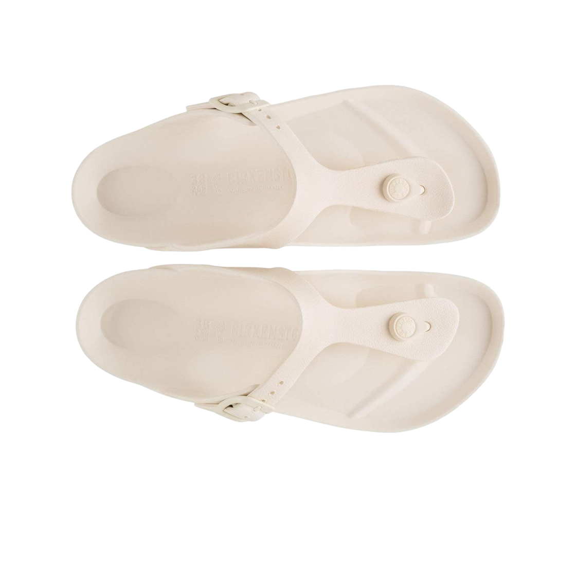 (W) 버켄스탁 지제 에그쉘 - 레귤러((W) Birkenstock Gizeh Eggshell - Regular) - 2