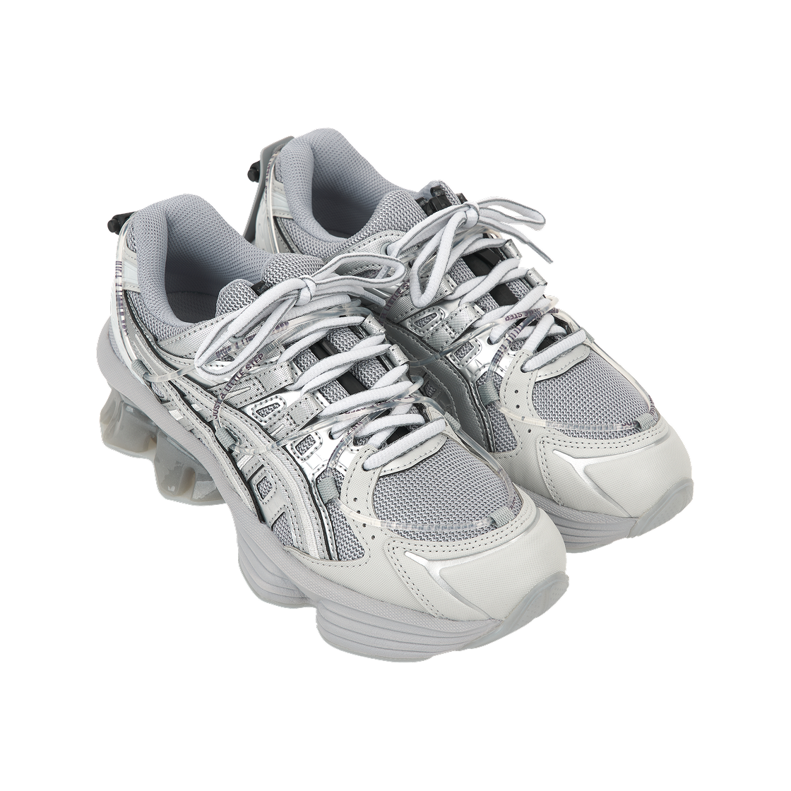 아식스 x 요아소비 젤 키네틱 Y 피드몬트 그레이 퓨어 실버(Asics x Yoasobi Gel-Kinetic Fluent Y Piedmont Grey Pure Silver) - 4