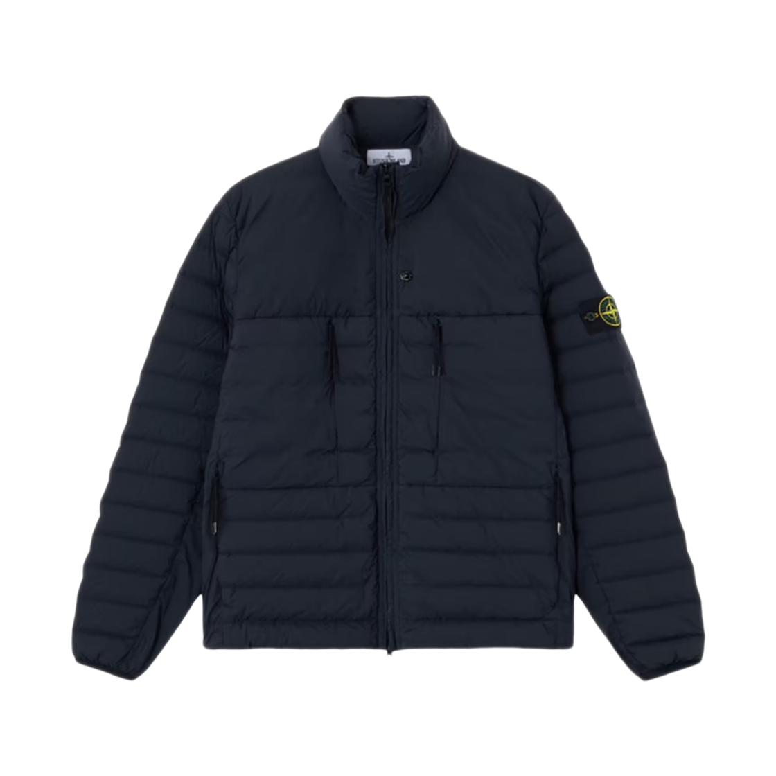 L1S1541001-07S0183-V0020 Stone Island 4100107 Seamless Tunnel Nylon Down-TC Hooded Down Jacket Navy Blue - 26SS