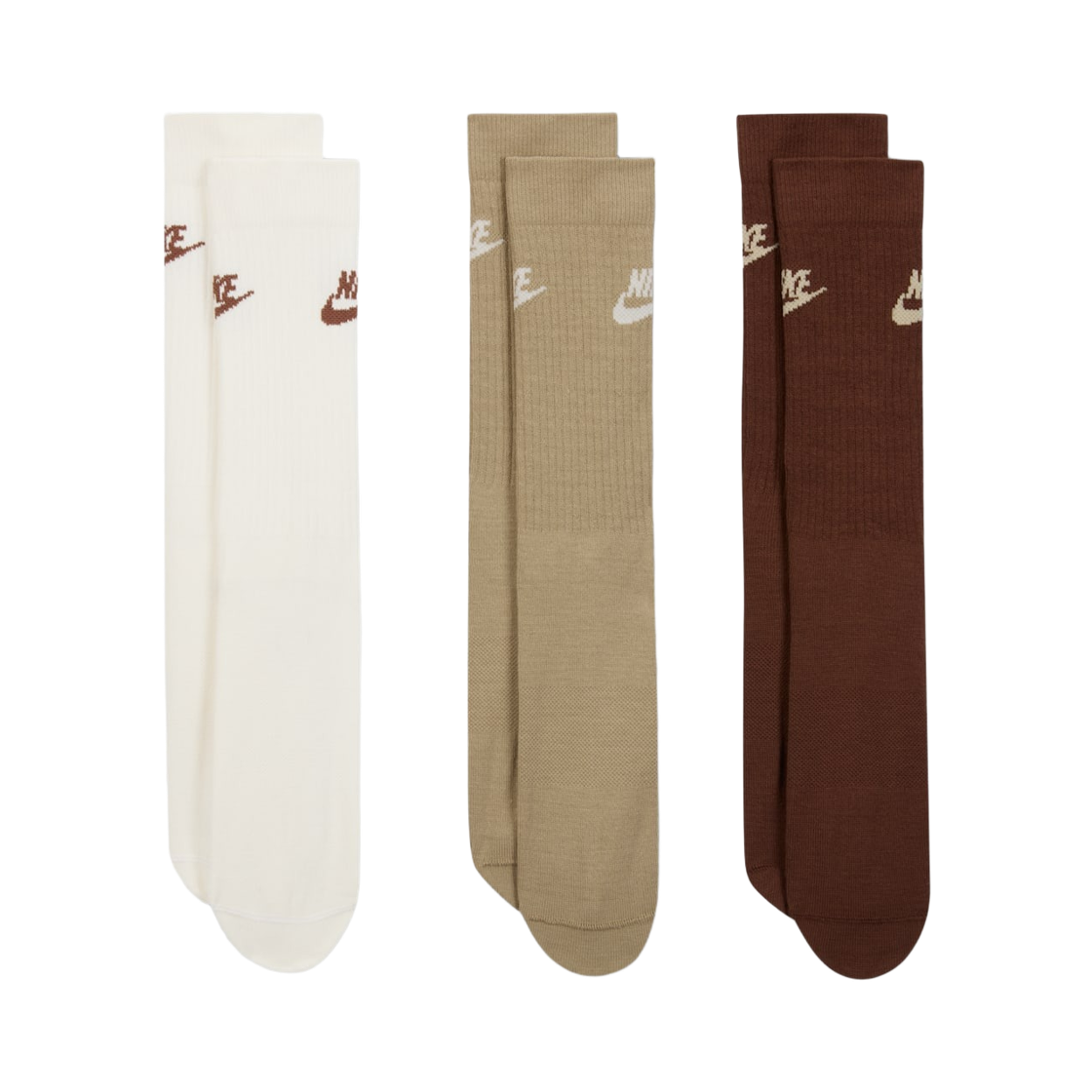나이키 NSW 에브리데이 에센셜 크루 삭스 멀티컬러 (3개입/국내 정식 발매 제품)(Nike NSW Everyday Essential Crew Socks Multicolor (3 Pack/Korean Ver.)) - 2