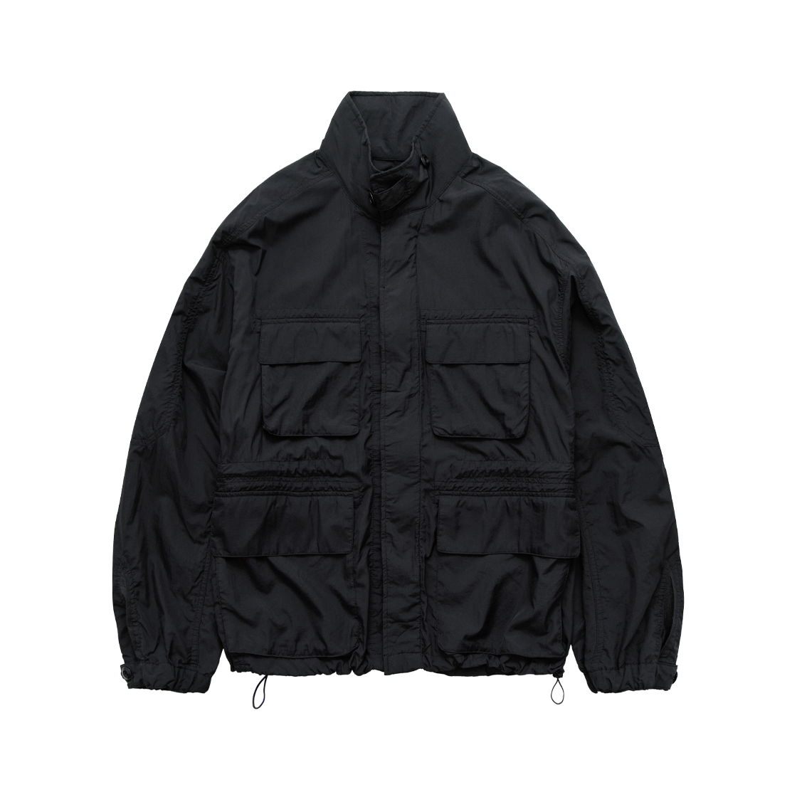 폴리테루 나일론 필드 자켓 블랙(Polyteru Nylon Field Jacket Black) - 2