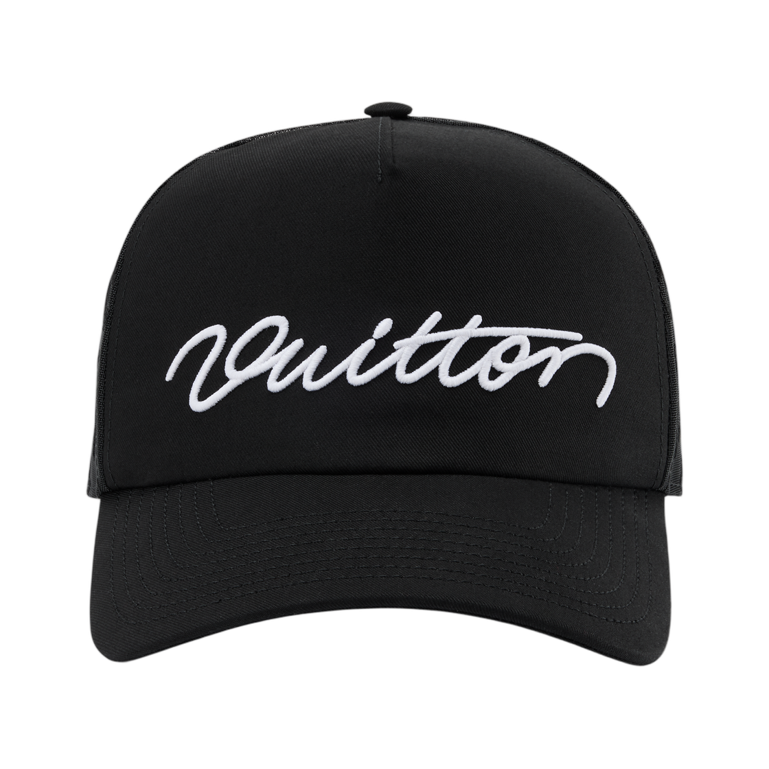 - Louis Vuitton Signature Mesh Cap Black