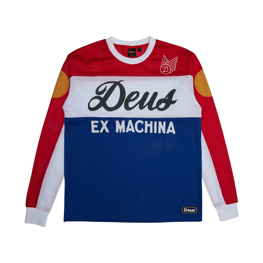 D261ULT164020 [6% 적립] Deus Ex Machina Saber Moto Jersey Red