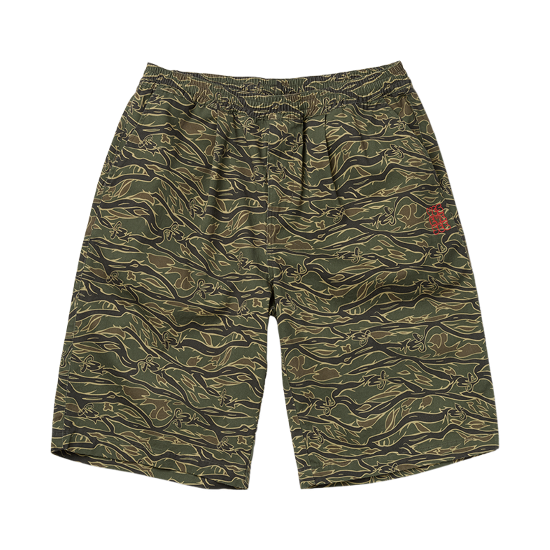 [더블적립]예스아이씨 씨 로고 와이드 쇼츠 카모([더블적립]YESEYESEE C Logo Wide Shorts Camo)