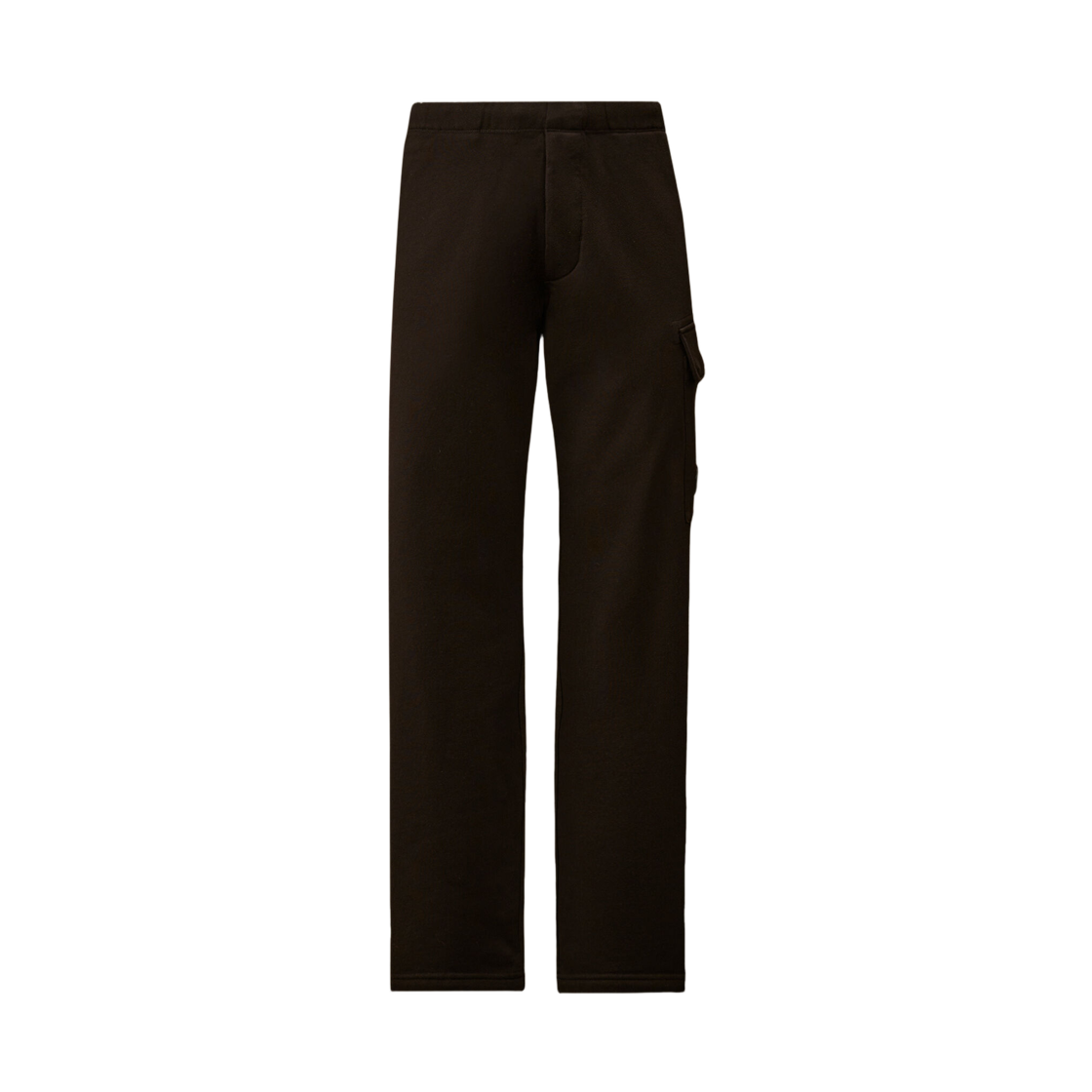 C.P. 컴퍼니 다이애그널 레이즈드 플리스 카고 스웨트팬츠 블랙 - 26SS(C.P. Company Diagonal Raised Fleece Cargo Sweatpants Black - 26SS) - 1