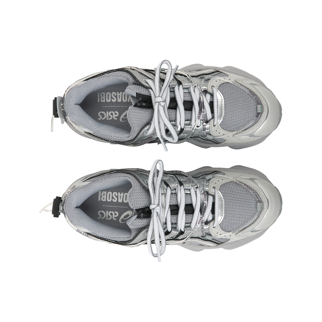 아식스 x 요아소비 젤 키네틱 Y 피드몬트 그레이 퓨어 실버(Asics x Yoasobi Gel-Kinetic Fluent Y Piedmont Grey Pure Silver) - 5