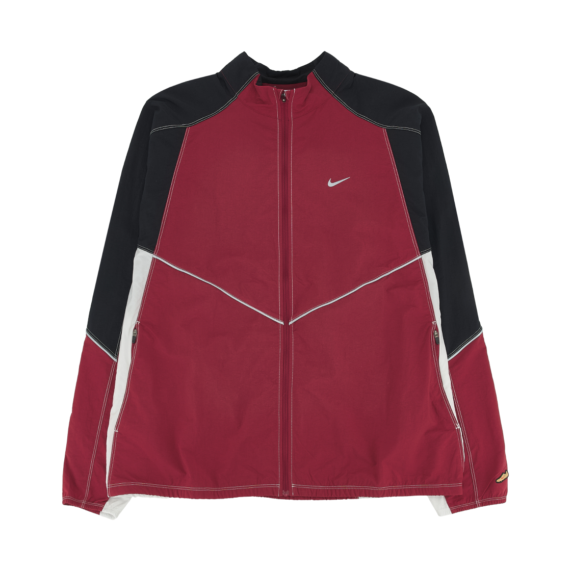 나이키 레트로 드라이핏 트랙 자켓 팀 크림슨 블랙 - 아시아(Nike Retro Dri-Fit Track Jacket Team Crimson Black - Asia)