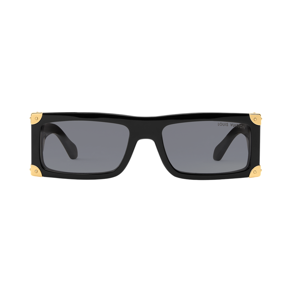 루이비통 LV 헤리티지 로우 스퀘어 선글라스 블랙(Louis Vuitton LV Heritage Low Square Sunglasses Black) - 1