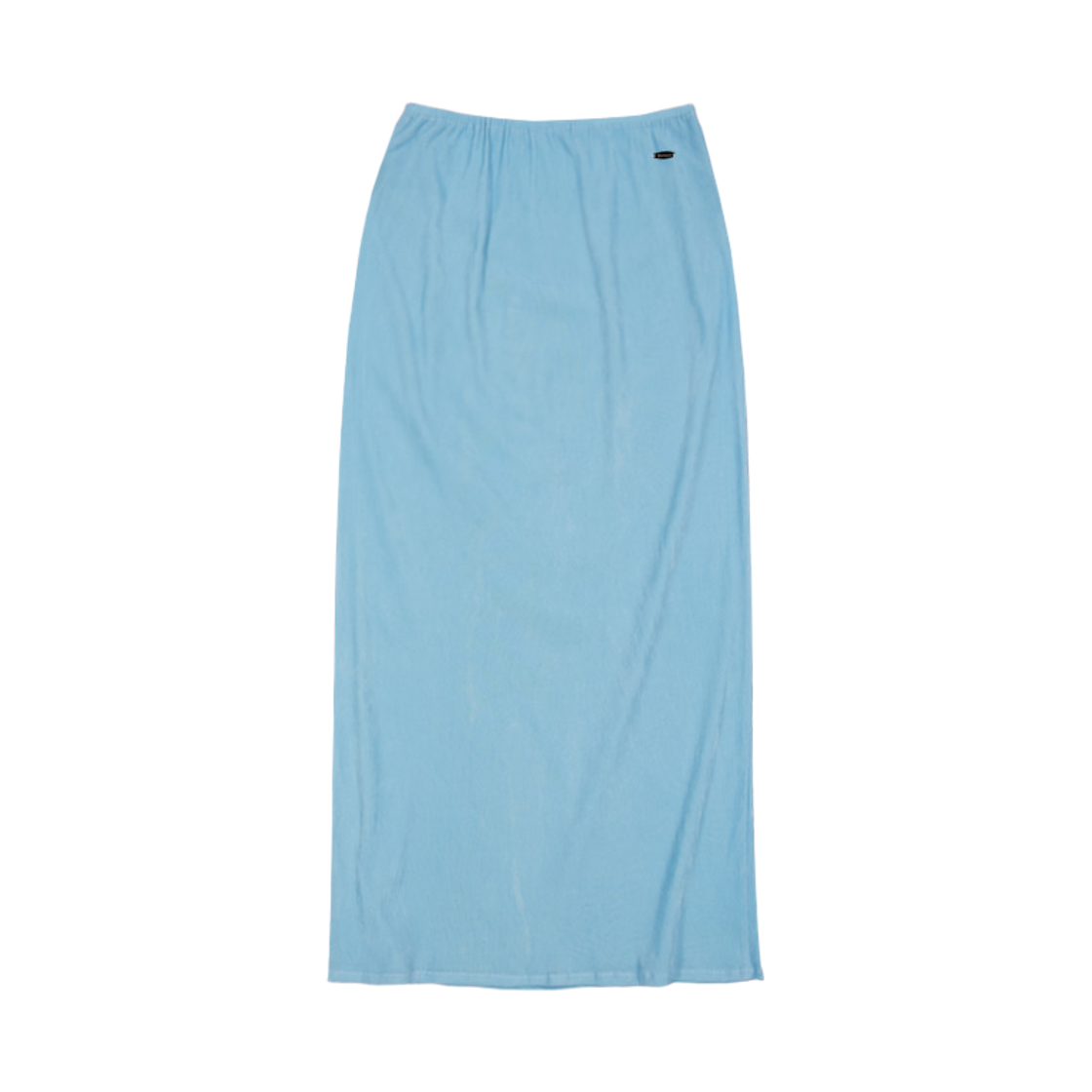 뮈르뮈르 미델 쿨벨로아 미디 스커트 아쿠아블루(Murmure Middell Cool Velour Skirt Aqua Blue)