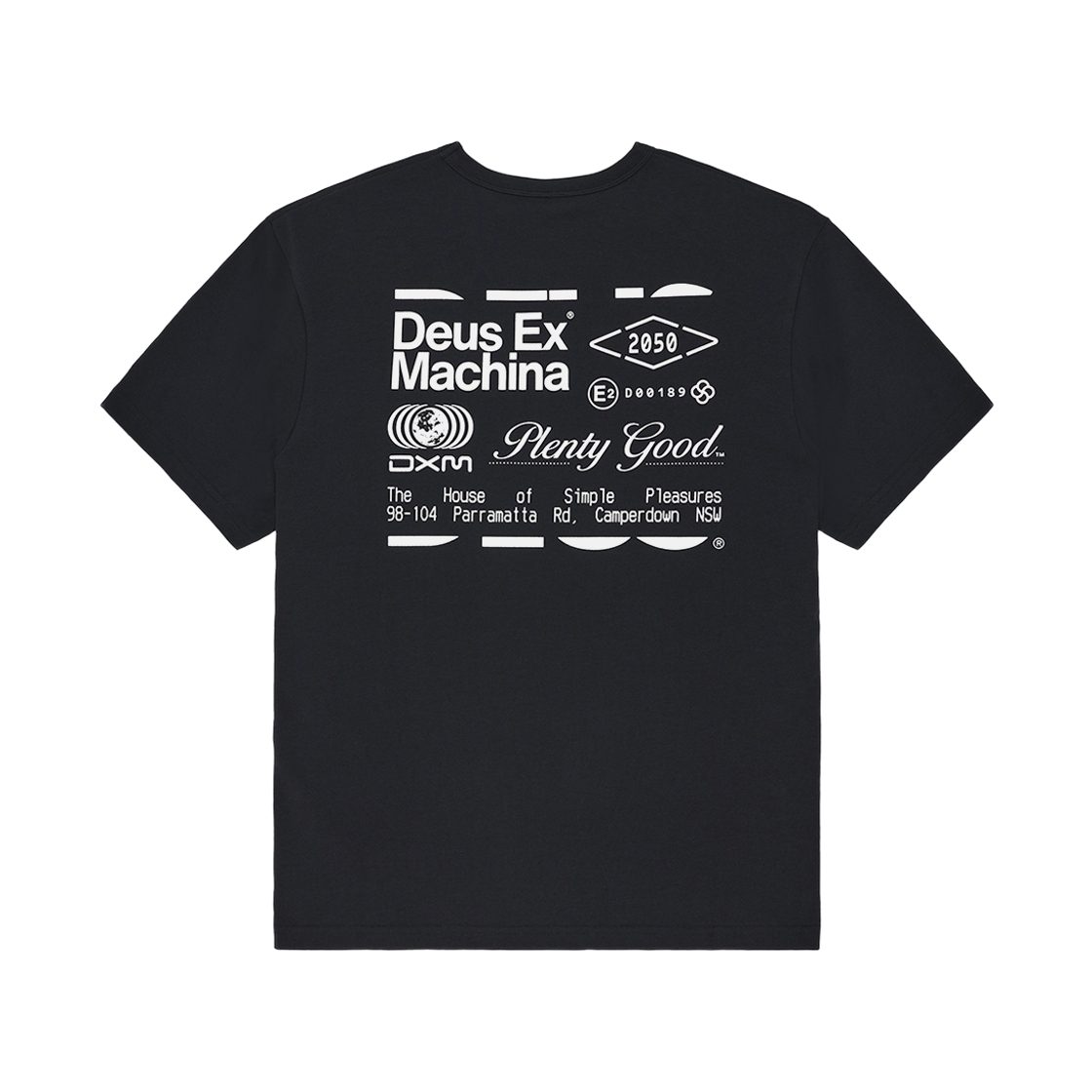 D262UTS544099 [6% 적립] Deus Ex Machina Plenty Good Tee Black
