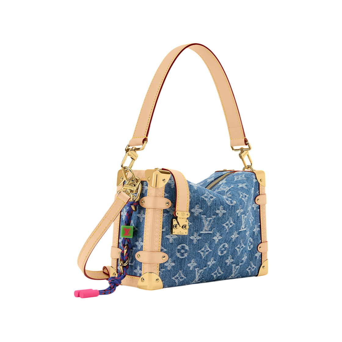 루이비통 사이드 트렁크 MM 데님 블루(Louis Vuitton Side Trunk MM Denim Blue) - 2