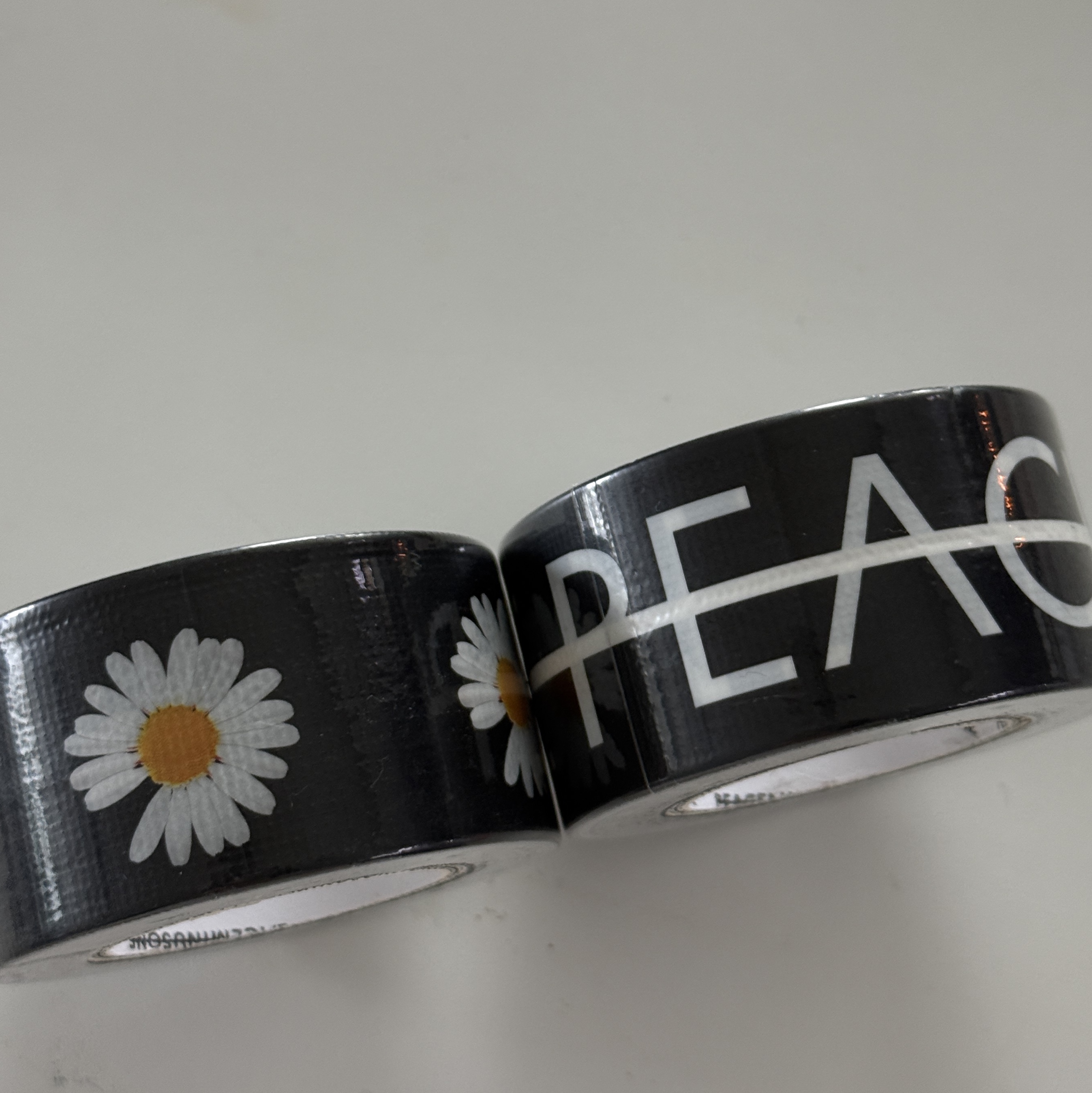 Peaceminusone Duct Tape #1 Black (Set of 2) 착용 스타일 - 3