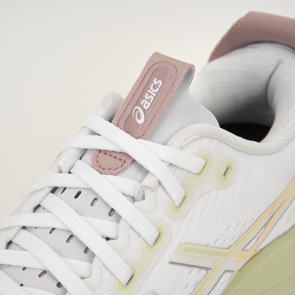 아식스 젤 카야노 32 화이트 오렌지 글로우 - 2E 와이드(Asics Gel-Kayano 32 White Orange Glow - 2E Wide) - 7