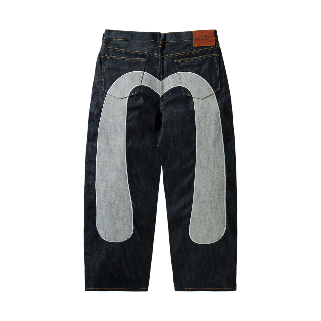 팔라스 x 에비수 P90 배기 진 인디고 - 26SS(Palace x Evisu P90 Baggy Jean Indigo - 26SS) - 1