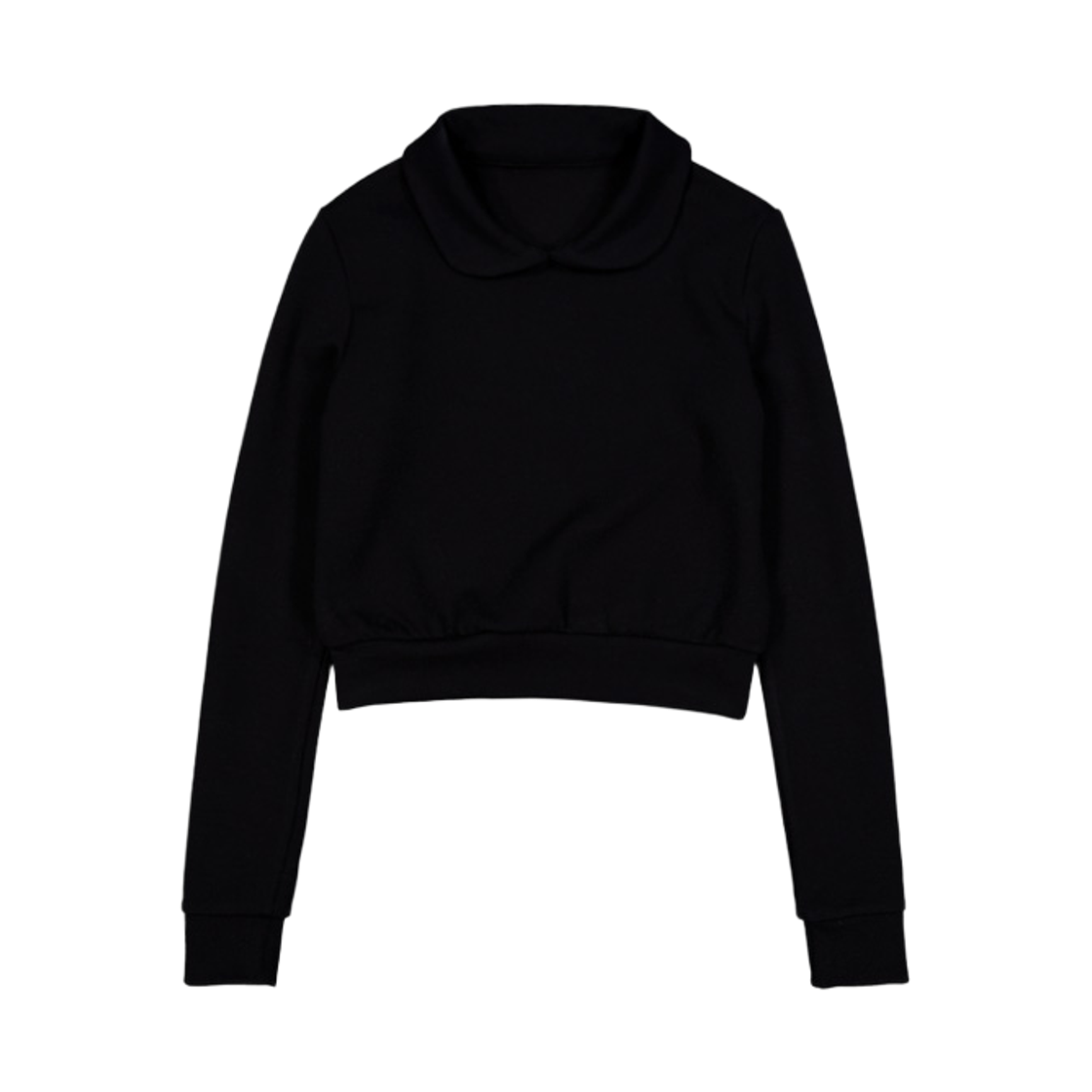뮈르뮈르 유겔 카라 크롭 스웻셔츠(Murmure Yugel Crop Sweatshirt)
