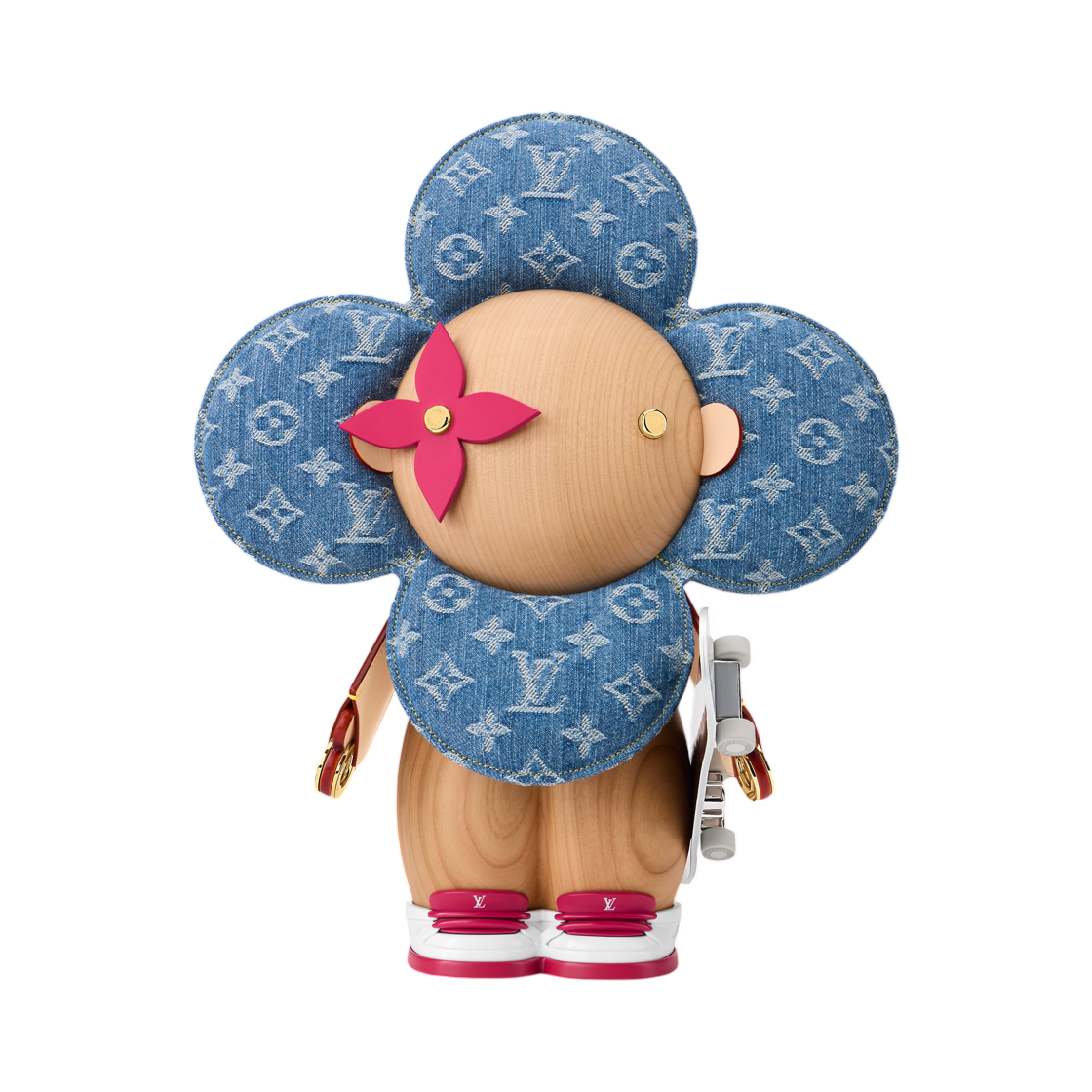 GI1546 (W) Louis Vuitton Vivienne Giant Denim Denim Monogram