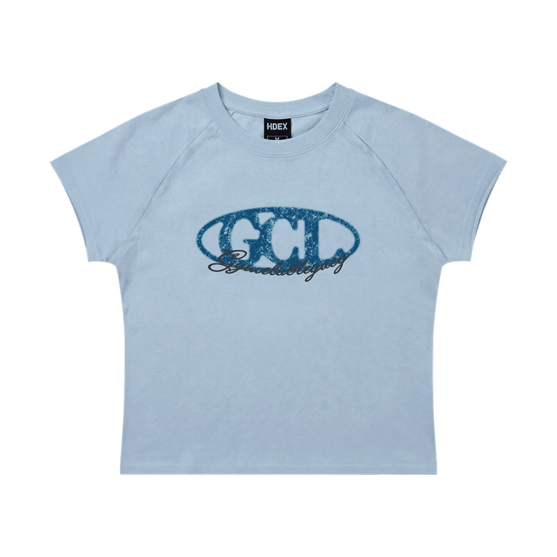 H3AM1WLTS33SBL HDEX Legacy Slim Fit Cap Short Sleeve Sky Blue