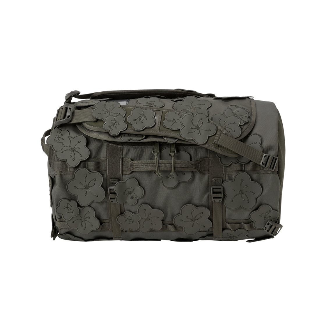 노스페이스 x 세실리에 반센 베이스 캠프 더플 S 포레스트 나이트 그린(The North Face x Cecilie Bahnsen  Base Camp Duffel S Forest Night Green)